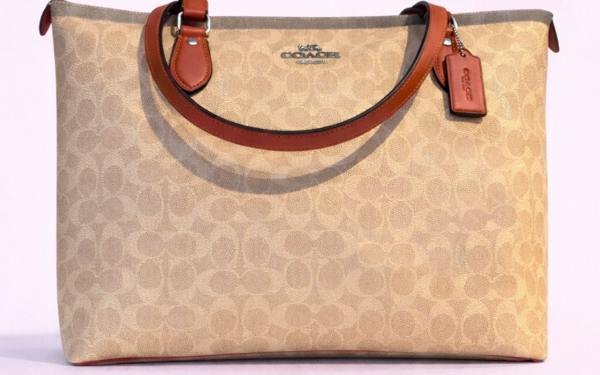 Bolsa de Mano Beige Coach✨